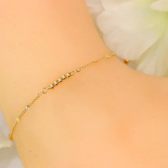 Minimalist Anklet, Sleek & Modern Design, Women’s Fashion, YC110311-A - Picture 10 of 10